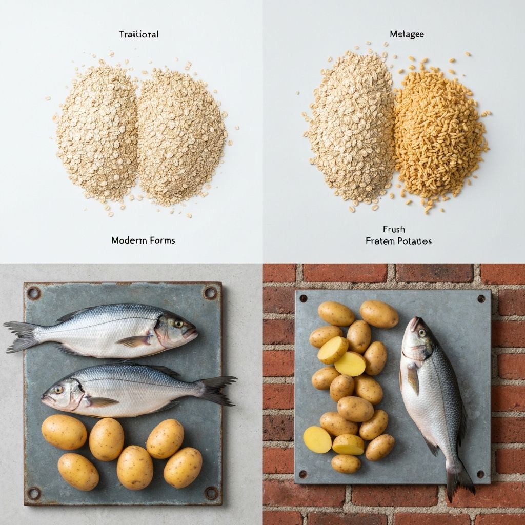 Traditional versus modern food preparation methods